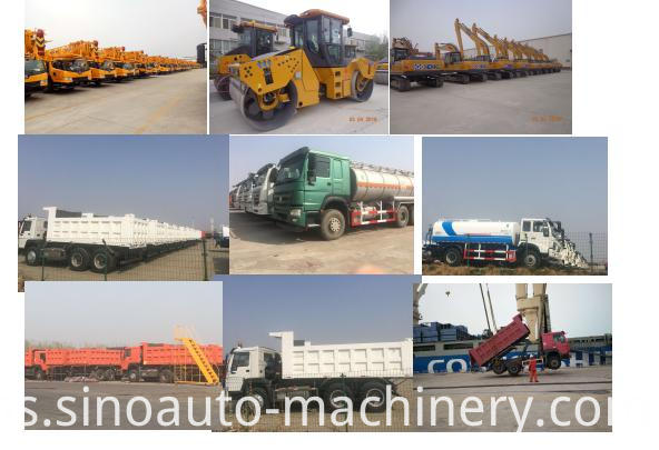 Trak dan jentera kami untuk eksport Our trucks and machinery for export